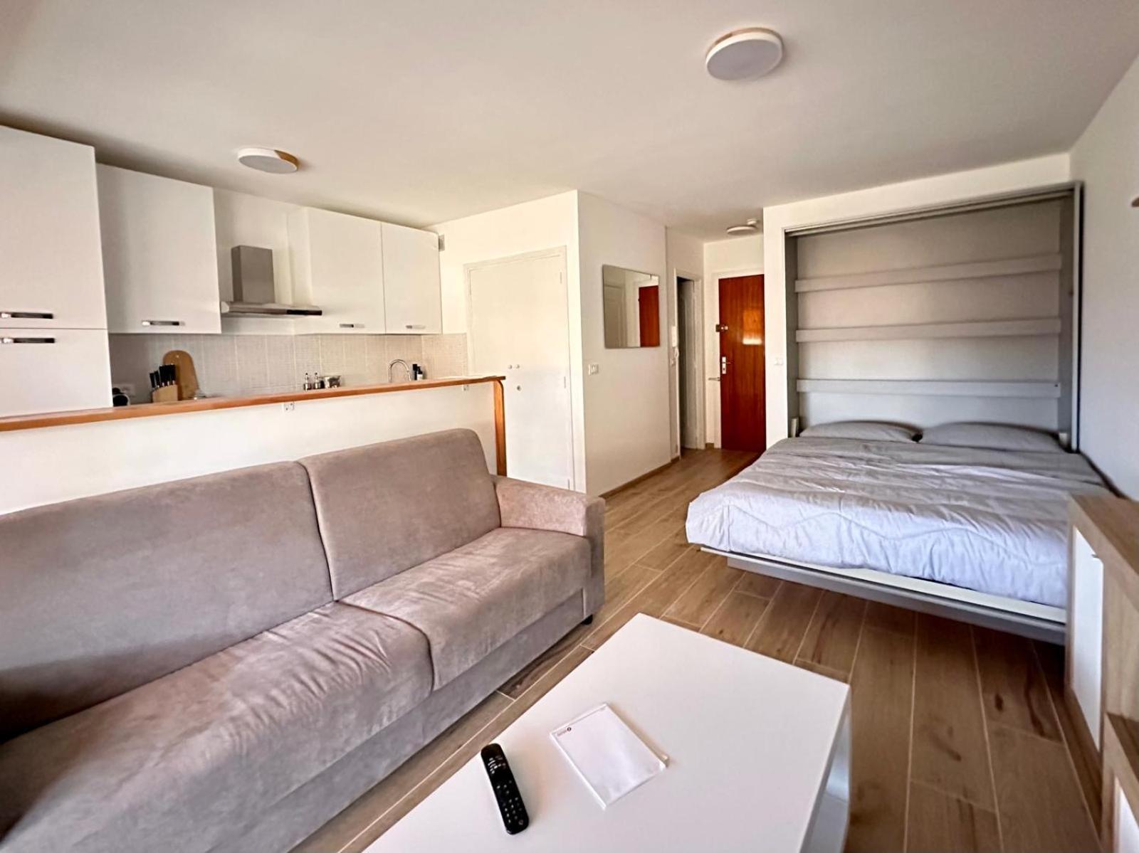Studio Kialeo Pres De La Plage Avec Parking Roquebrune-Cap-Martin Exteriér fotografie